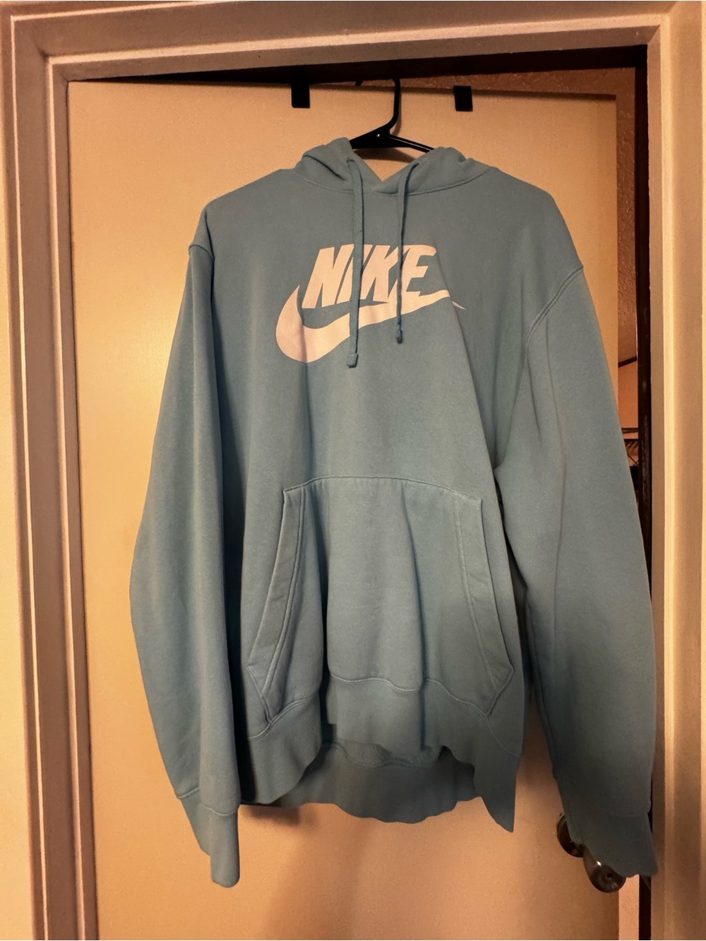 Nike Light Blue Pullover Hoodie